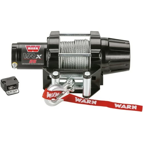 Warn VRX 25 Winch With Handlebar Rocker Switch 3/16" 50' Wire
