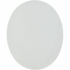 Maier Universal Oval Number Plate White