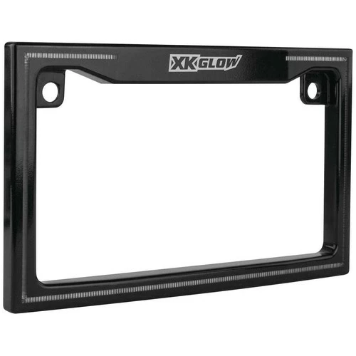 XK Glow Motorcycle LED License Plate Frame With Run/Turn/Brake