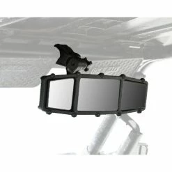ATV-Tek Elite Series Center Rear View Mirror With Dual Blindspot Mirrors