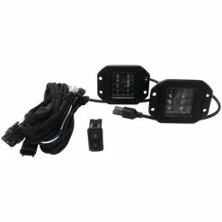 Thumper Fab Winch-Ready Rear Bumper LED Light Kit