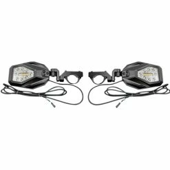 Custom Dynamics UTV/SXS Mirrors With Integrated LED Run/Turn Signals