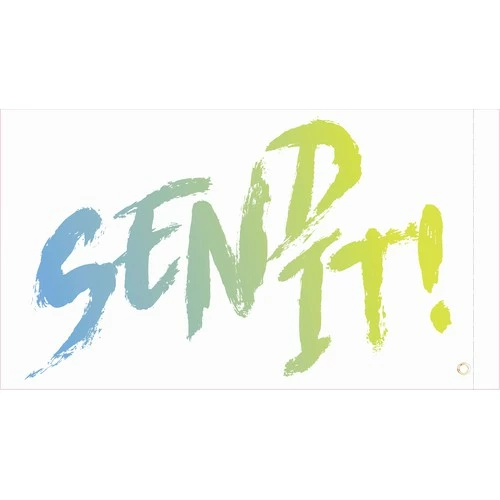 Dragonfire Double Sided Whip Flag Send It